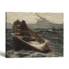 The Fog Warning canvas print - Winslow Homer coastal wall art by Crossroads Home Decor