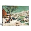 Hunters in the Snow canvas print - Pieter Bruegel - Crossroads Home Decor