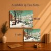 Hunters in the Snow canvas print - Made in USA family-owned wall art