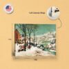 Hunters in the Snow canvas print - gallery wrapped and floating frame styles
