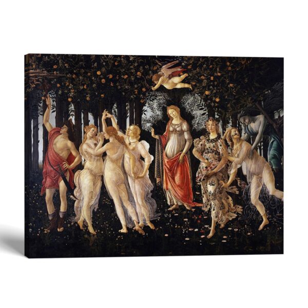 La Primavera Botticelli canvas print - Allegory of Spring by Crossroads Home Decor
