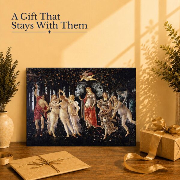 La Primavera Botticelli gift - canvas print for an art lover or student