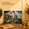 Liberty Leading the People gift - canvas print for a history buff or fine art lover
