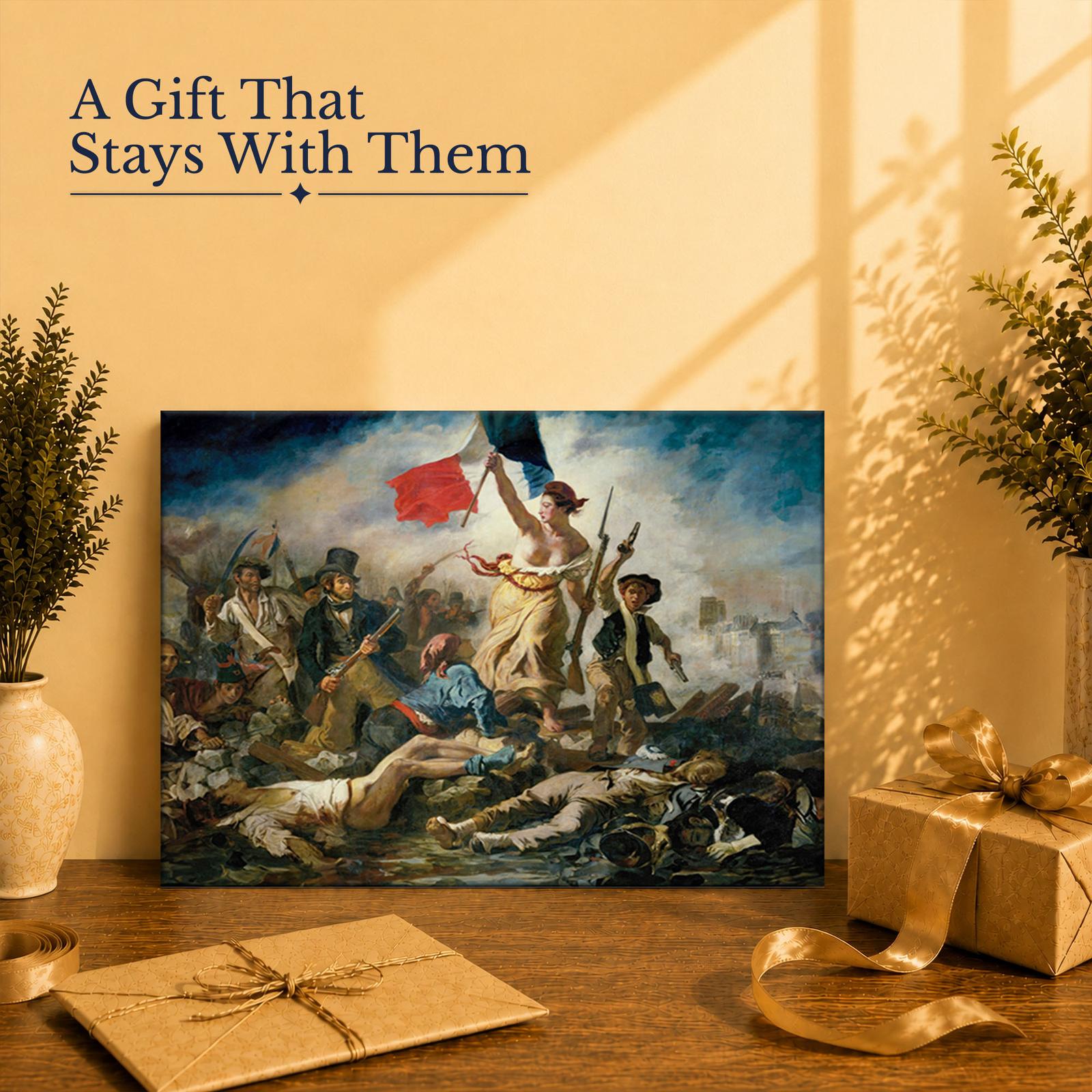 Liberty Leading the People gift - canvas print for a history buff or fine art lover