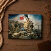 Liberty Leading the People canvas print close-up - Delacroix Liberty detail