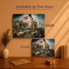Liberty Leading the People canvas print - Made in USA family-owned wall art