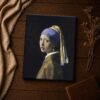 Girl with a Pearl Earring canvas print - Vermeer inspirational wall art
