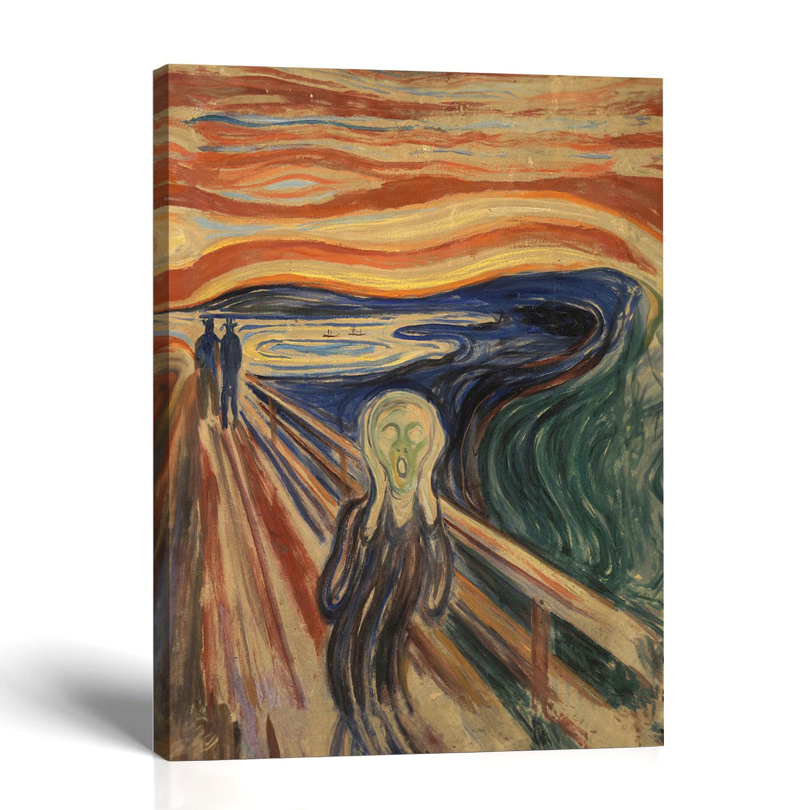 The Scream canvas print - Edvard Munch by Crossroads Home Decor