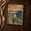 The Scream canvas print close-up - Edvard Munch figure detail