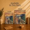 The Scream canvas print - Made in USA family-owned wall art