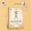 Surveyor transit patent print - gallery wrapped canvas edge detail