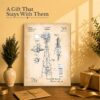 C2541C-2-11x14-1 Windmill canvas print gift for a farmhouse-decor lover