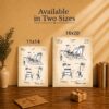 Sleigh patent canvas print - Made in USA family-owned wall art