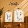 Saxophone patent canvas art - Made in USA family-owned music room decor