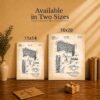Hockey net canvas print, Made in USA family-owned wall art