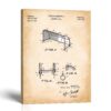 Soccer goal patent canvas print by Crossroads Home Decor