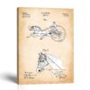 Bridle patent canvas print by Crossroads Home Decor