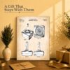 Joystick patent print gift - canvas print for the retro gamer in your life