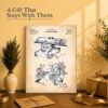 Accounting machine patent print gift for an accountant or bookkeeper