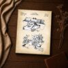 1952 accounting machine patent print - vintage office machine inspirational wall art