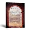 Man in the arena canvas print - The Man in the Arena by Crossroads Home Decor