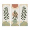 Fern Trio canvas print - Sage Green Fern Canvas Wall Art Set of 3 by Crossroads Home Decor