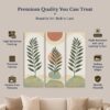 Fern Trio canvas print - gallery wrapped and floating frame styles